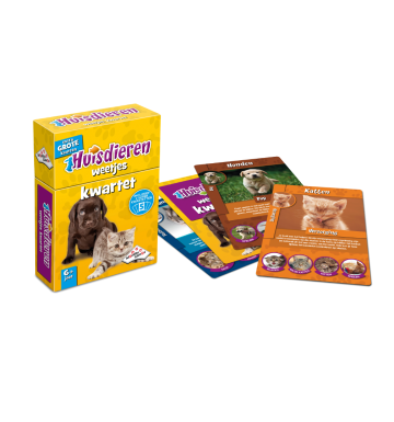 Huisdieren weetjes kwartet 2