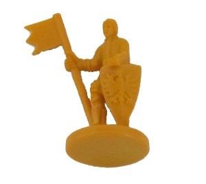 Kolonisten van Catan Onderdelen - Ridder met 3 Vlaggen V2 5