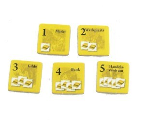 Kolonisten van Catan - Stadsuitbouwfiches Geel V2 1