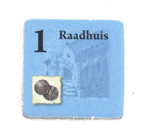 Kolonisten van Catan - Stadsuitbouwfiches Blauw V2 2