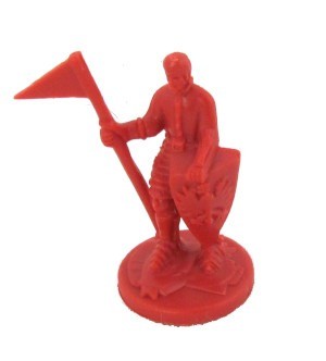 Kolonisten van Catan - Ridder met 1 Vlag V2 2