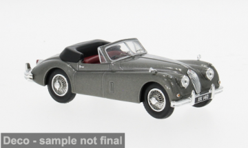 Jaguar xk 140 cabriolet 1956 grijs