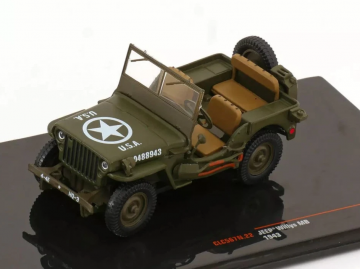 Jeep willys mb 1943 olijf groen 1