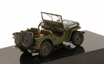 Jeep willys mb 1943 olijf groen 2