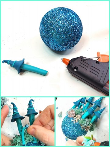 Kasteelbol turquoise 2