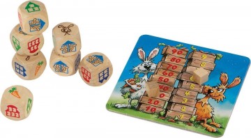 Konijnen Hokken - 999 Games Kaartspel 2