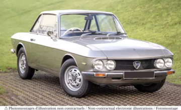 Lancia fulvia 1971 bronze