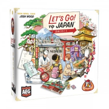 Let's go to Japan - White Goblin Games Bordspel 1