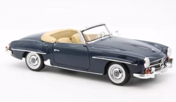 Mercedes benz 190 sl 1957 middle blue 1 18