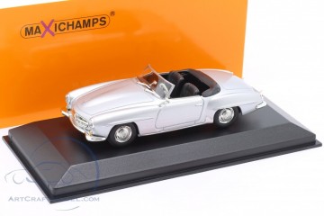 Mercedes benz 190 sl w121   1955   silver 1