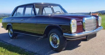 Mercedes benz 200 1968 donker rood