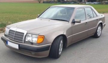 Mercedes benz 500 e 1990 impala grijs