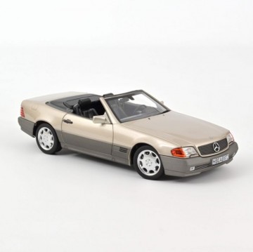 Mercedes benz 500 sl 1989 smoke zilver 2