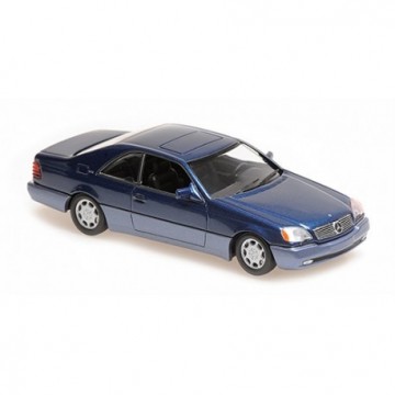 Mercedes benz 600sec coupe   1992   blue metallic 1