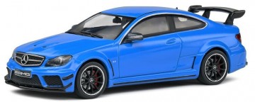 Mercedes benz c63 amg black series 2012 blauw 1