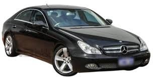 Mercedes benz cls class c219 2005 zwart