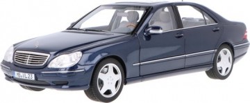 Mercedes benz s55 amg 2000 blauw 1