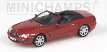 Mercedes benz sl class r230   2001   red 1