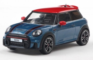 Mini cooper john cooper works 2023 blauw 1