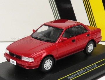 Nissan sunny b13 1990 rood 1