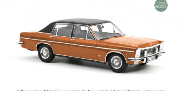 Opel diplomat v8 1969 copper rood norev