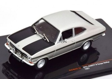 Opel kadett b coupe rally silver black 1966 1 2