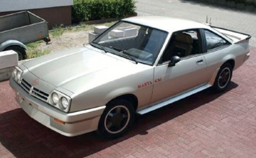 Opel manta gsi 1987 platin 1