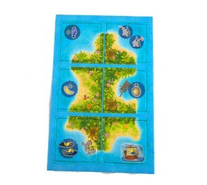 Carcassonne Mini Uitbreiding - Zuidzee Vrijdag 2