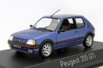 Peugeot 205 gti 19 1992 miami blauw
