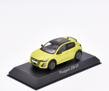 Peugeot 208 gt 2024 agueda geel 2