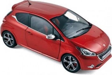 Peugeot 208 gti 2013 rood