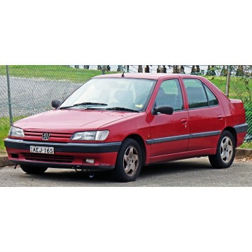 Peugeot 306 1995 rood