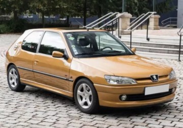 Peugeot 306 s16 1997 blaze geel