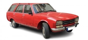 Peugeot 504 break 1975 rood