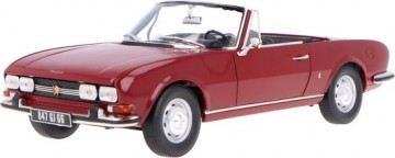 Peugeot 504 cabriolet 1969 andalou rood 1