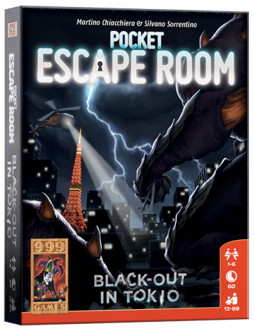 Pocket escape room   black out in tokiol