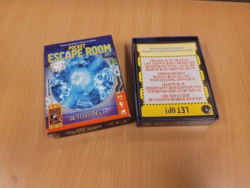 Pocket escape room de tijd vliegt 2