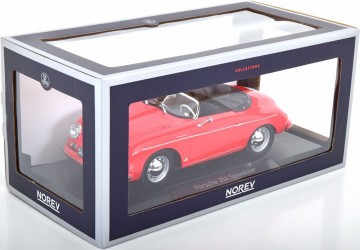 Porsche 356 speedster 1954 rood 3