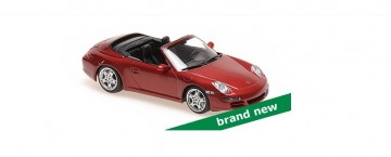 Porsche 911 carrera s cabriolet   2005   red metallic 1