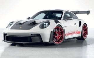 Porsche 911 gt3 rs w weissach pack 2022 wit pyro rood