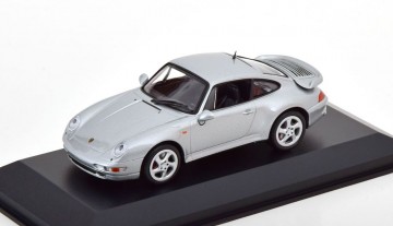 Porsche 911 turbo  993   1995   silver 1