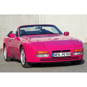 Porsche 944 cabriolet 1991 paars
