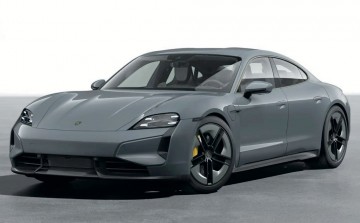 Porsche taycan turbo s 2024 slate grey 1