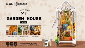 ROBOTime - Book Nook Garden House 2