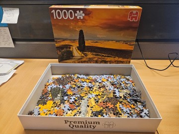 Puzzel pc tuscan sunset 1000 stukjes 1