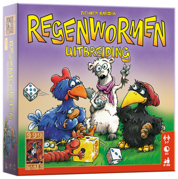 Regenwormen uitbreiding