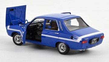 Renault 12 gordini zonder bumper 1971 blue de france 1971 blauw 2