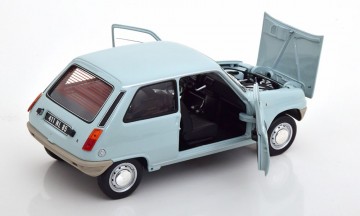 Renault 5 1972 clear blauw 3