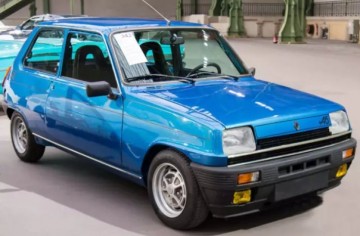 Renault 5 alpine 1977 alpine blauw
