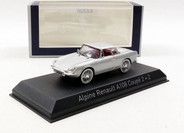 Renault alpine a108 coupe 2  2 1961 silver 1